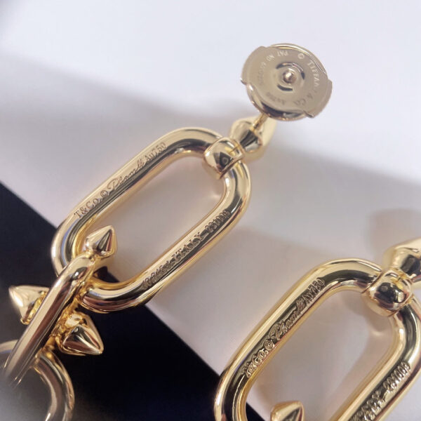 Toxse T - Jewelry Poseidon Diamond Gold Earrings - Image 6