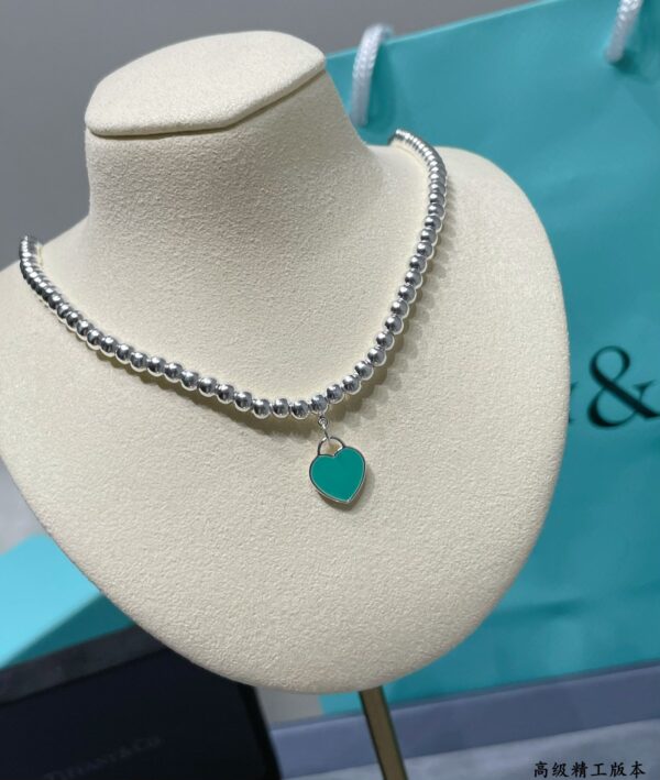 Toxse T - Jewelry Return Necklace With Blue Charm - Image 6