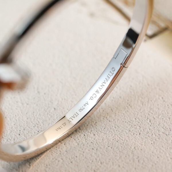 Toxse T - Jewelry T Half Diamond Silver Bracelet - Image 9
