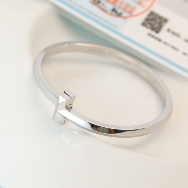 Toxse T - Jewelry T No Diamond Silver Bracelet - Image 4