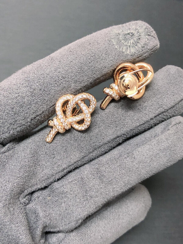 Toxse T - Jewelry Woven Full Diamond Earrings - Image 7