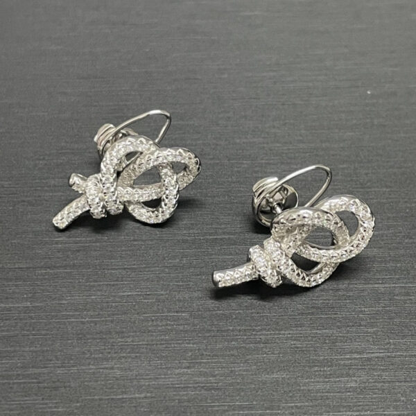 Toxse T - Jewelry Woven Full Diamond Earrings - Image 8