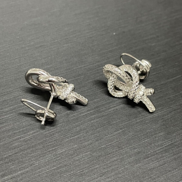 Toxse T - Jewelry Woven Full Diamond Earrings - Image 9