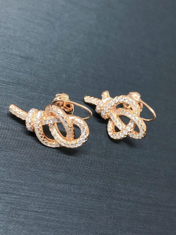 Toxse T - Jewelry Woven Full Diamond Earrings - Image 10