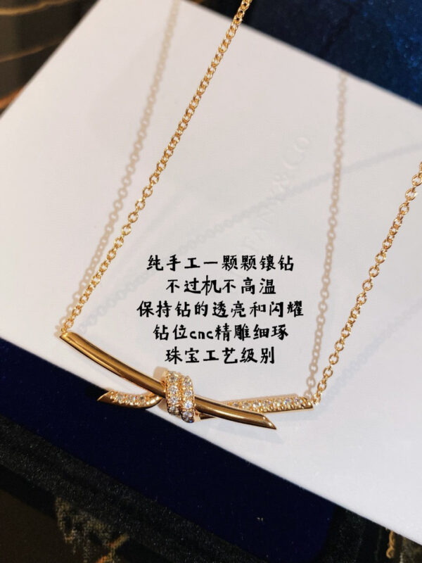 Toxse T - Jewelry Knot Diamond Necklace - Image 7