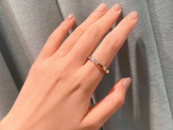 Toxse T - Jewelry Lock Diamond  Ring - Image 2