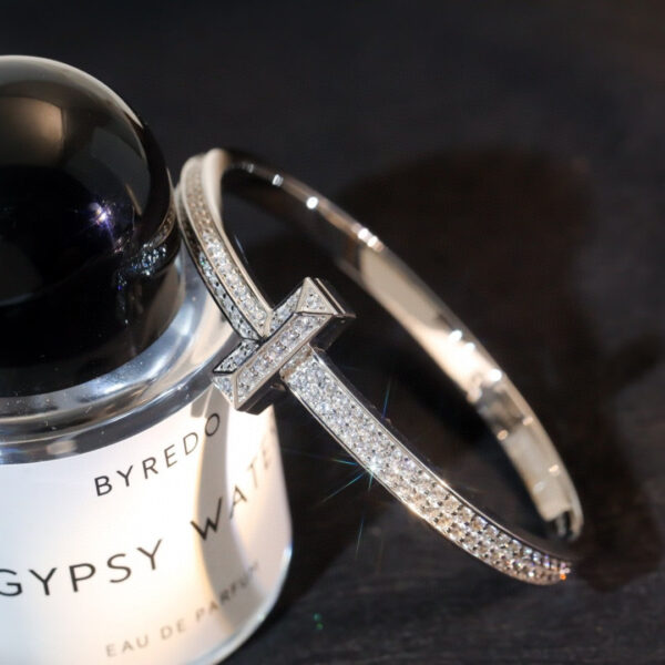 Toxse T - Jewelry T Full Diamond Silver Bracelet - Image 3