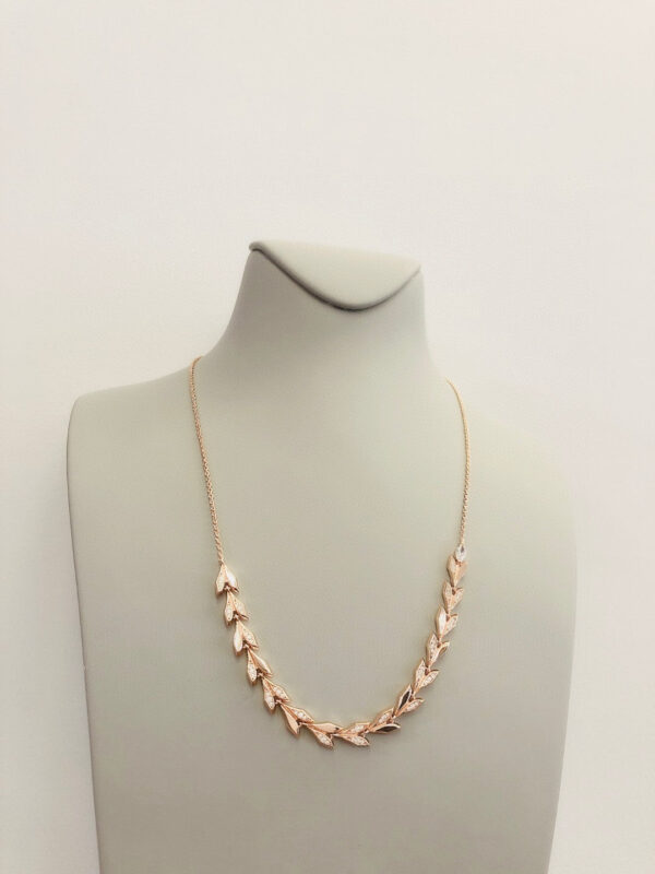 Toxse T - Jewelry Victoria Vine Drop Diamond Necklace - Image 7