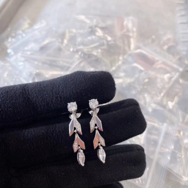 Toxse T - Jewelry Victoria Vine Convertible Drop Diamond Earrings - Image 6