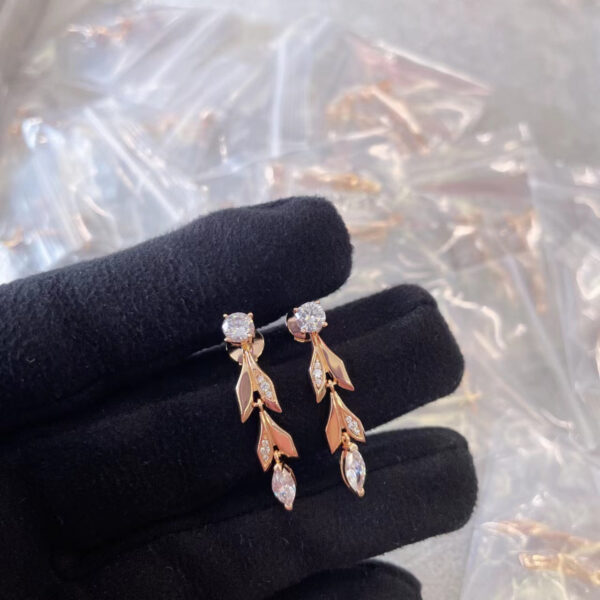 Toxse T - Jewelry Victoria Vine Convertible Drop Diamond Earrings - Image 7