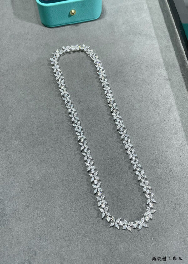 Toxse T - Jewelry Victoria Vine Diamond Necklace - Image 4