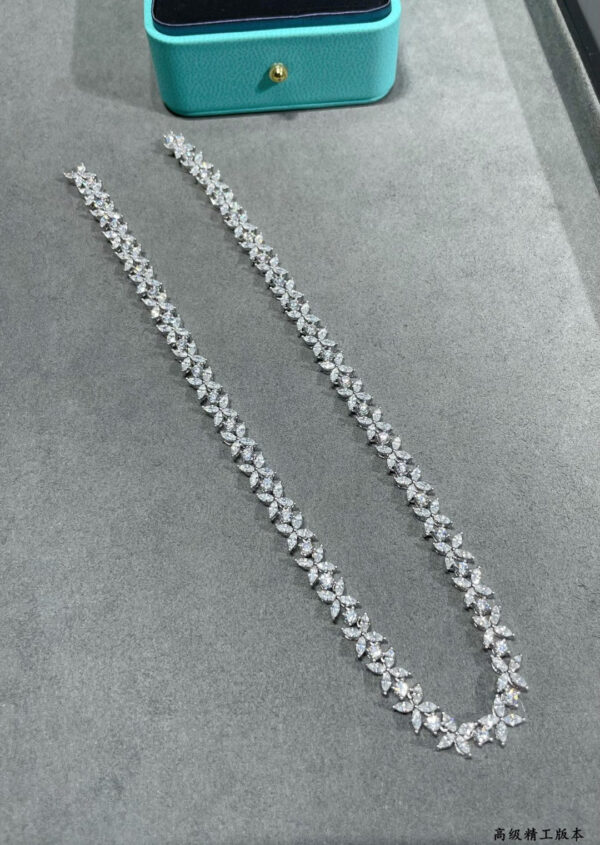 Toxse T - Jewelry Victoria Vine Diamond Necklace - Image 6