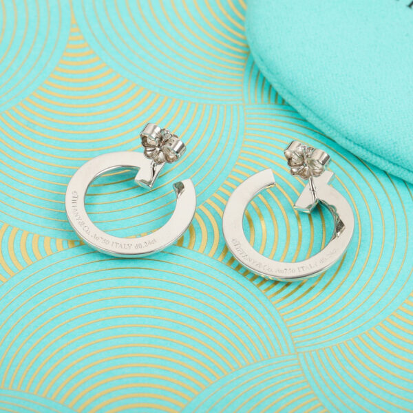 Toxse T - Jewelry T1 Open Hoop Diamond Earrings - Image 6