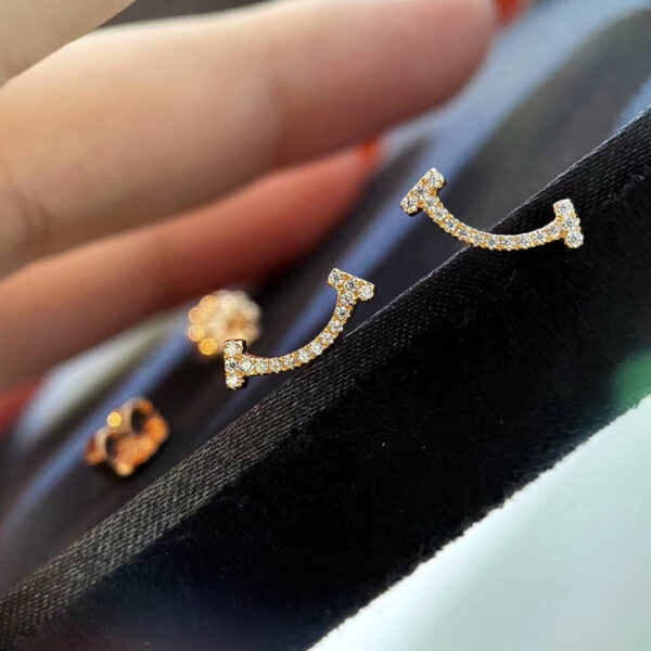 Toxse T - Jewelry T1 Smile Diamond Earrings - Image 4