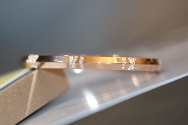 Toxse T - Jewelry Atlas X Diamond Gold Bracelet - Image 2
