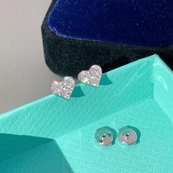 Toxse T - Jewelry Heart Diamond Earrings - Image 5