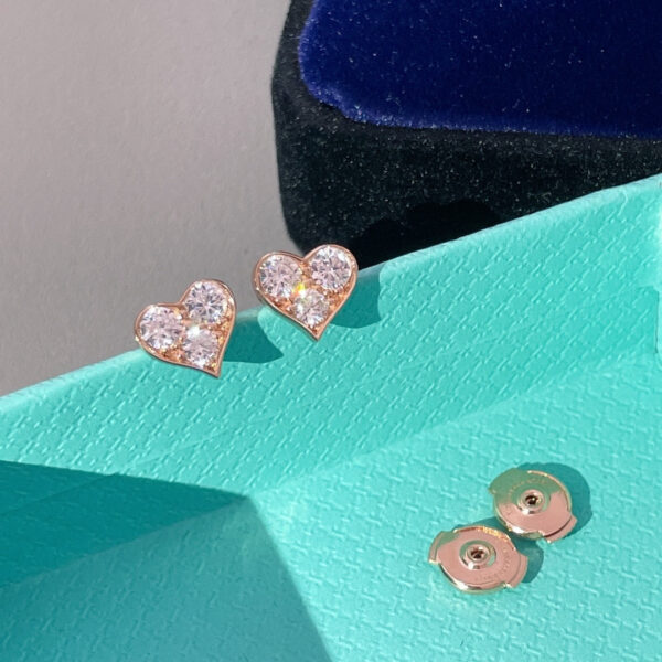 Toxse T - Jewelry Heart Diamond Earrings - Image 7
