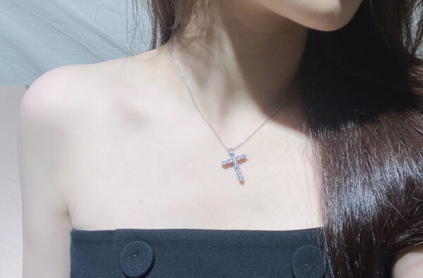 Toxse T - Jewelry Cross Diamond Pendant Necklace - Image 10