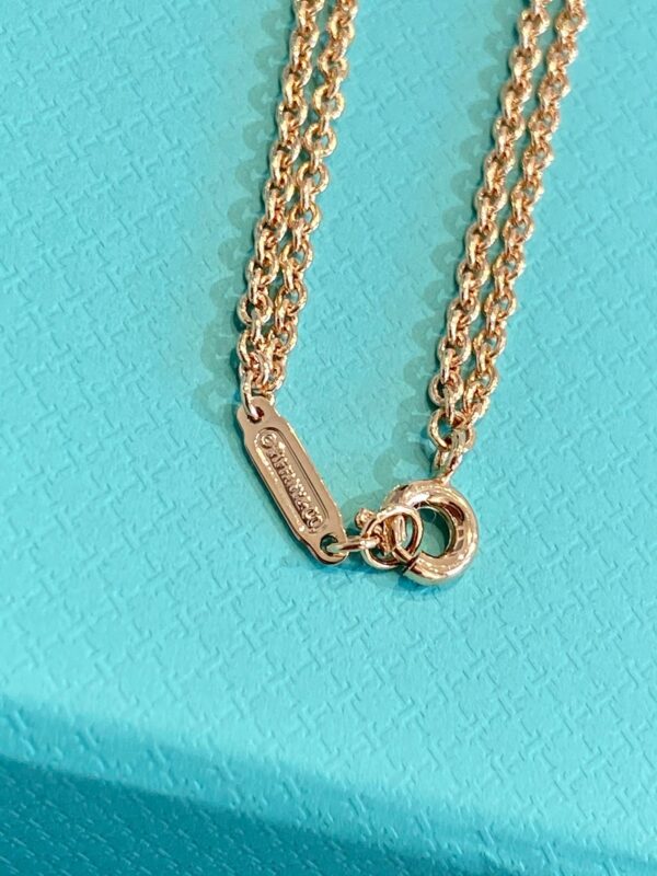 Toxse T - Jewelry Double Link Pendant Diamond Necklace - Image 2