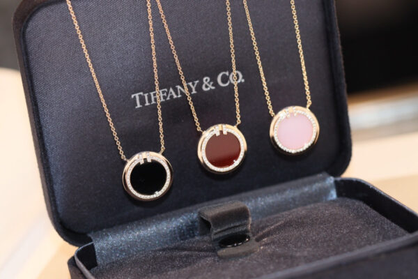 Toxse T - Jewelry Circle Pendant Rose Gold Necklace - Image 10