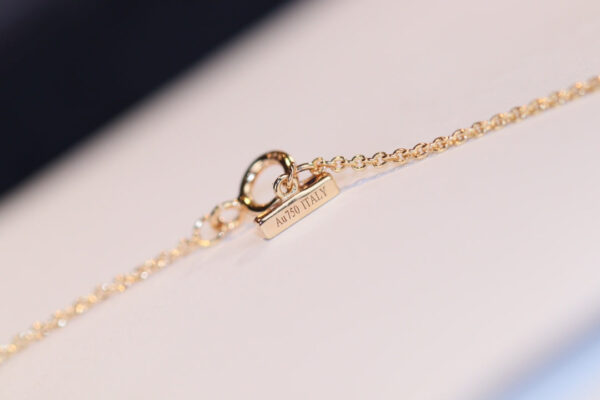 Toxse T - Jewelry Circle Pendant Rose Gold Necklace - Image 13