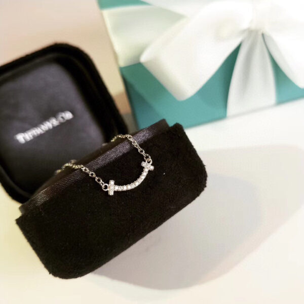 Toxse T - Jewelry T1 Smile Full Diamond Mini Necklace - Image 5