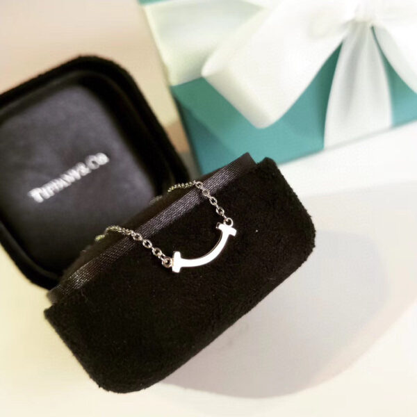 Toxse T - Jewelry T1 Smile Full Diamond Mini Necklace - Image 9