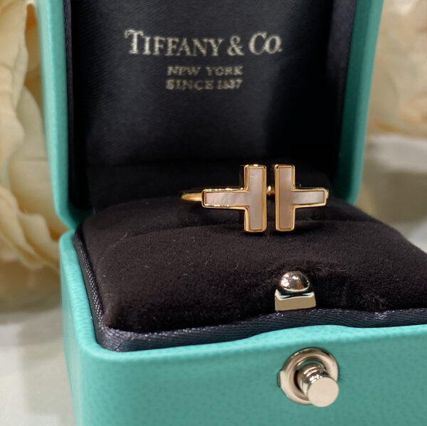 Toxse T - Jewelry Double T With White Gold Ring - Image 5