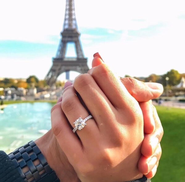 Toxse T - Jewelry 1837 Couple Diamond Silver Ring - Image 2