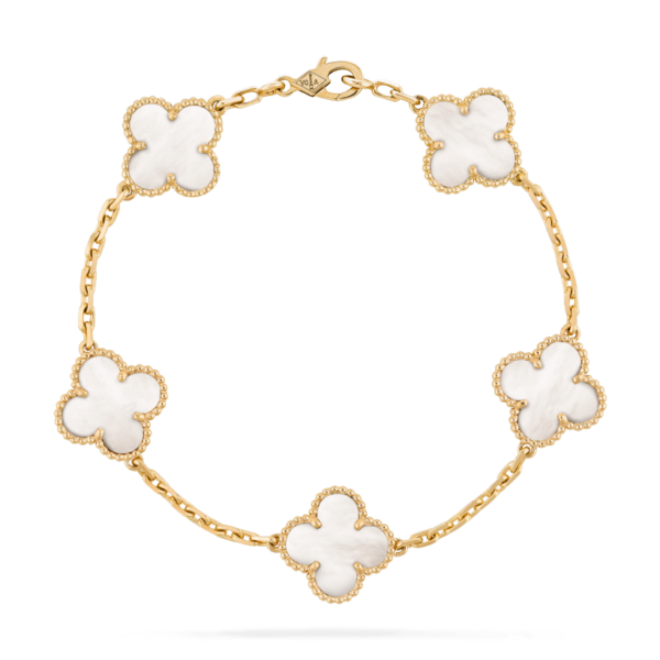 Toxse Clover Bracelet 5 Motifs Mop