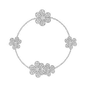 Toxse Frivole 5 Flowers Diamonds Clover Bracelet