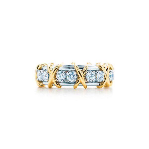 Toxse T Schlumberger Eighteen Stone Ring