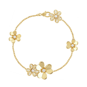 Toxse 5 Flowers Frivole Diamonds Clover Bracelet