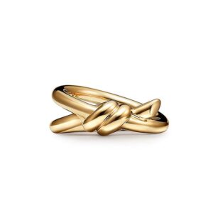 Toxse Knot Double Row Ring