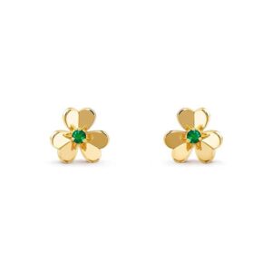 Toxse Frivole Mini Emerald Earrings