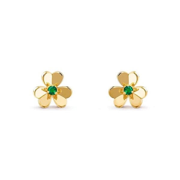 Toxse Frivole Mini Emerald Earrings