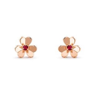 Toxse Frivole Mini Ruby Earrings