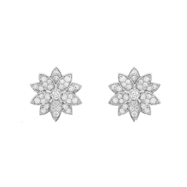 Toxse Lotus One Flowers Small Earrings