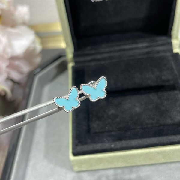 Toxse Sweet Alhambra Butterfly Stud Earrings - Image 3
