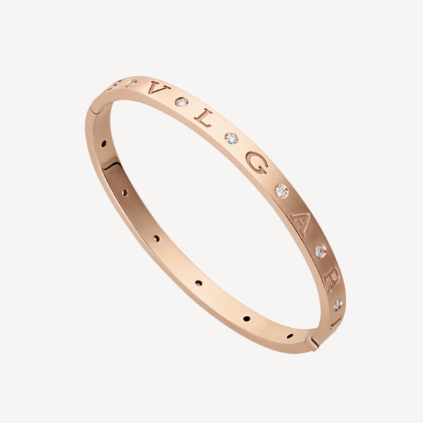 Toxse Zero 1 Pink Gold 12 Diamonds Bracelet