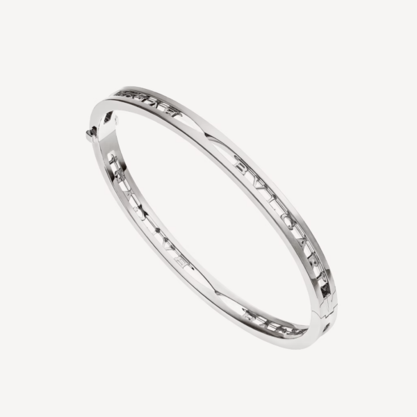 Toxse Zero 1 Spiral Logo Silver Bracelet