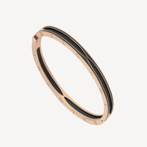 Toxse Zero 1 Pink Gold With Matte Black Ceramic Bracelet