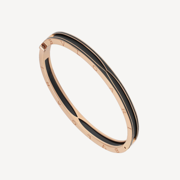 Toxse Zero 1 Pink Gold With Matte Black Ceramic Bracelet