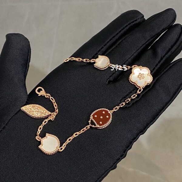 Toxse Lucky Spring Five Motifs Clover Bracelet - Image 6