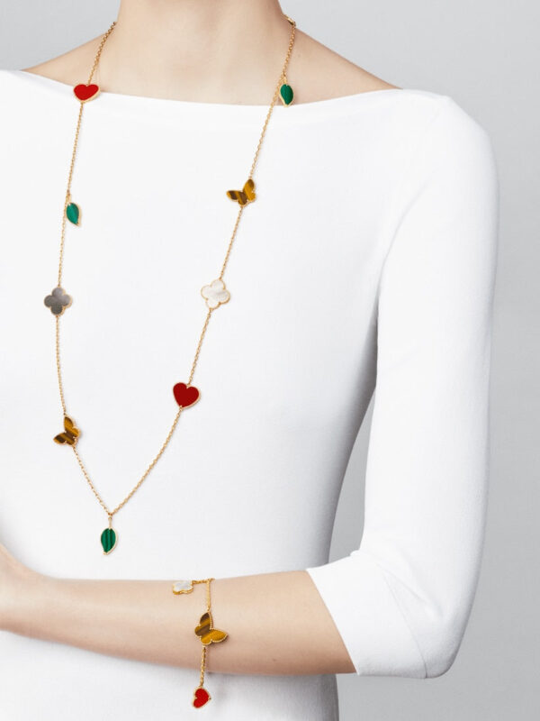 Toxse Lucky 12 Motifs Gold Necklace - Image 2