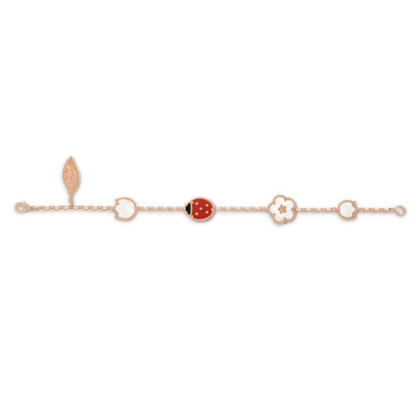 Toxse Lucky Spring Pink Gold Bracelet 5 Motifs - Image 5