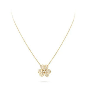 Toxse Flower Diamond Necklace