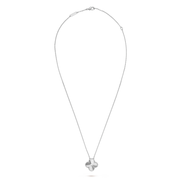 Toxse Clover Necklace Silver - Image 3