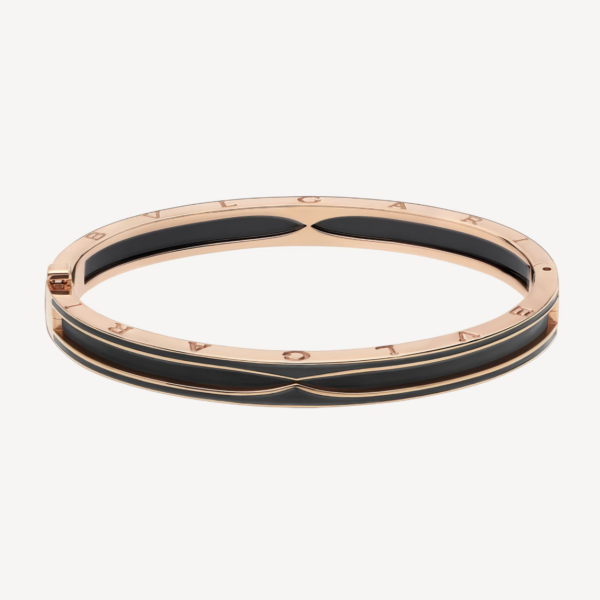 Toxse Zero 1 Pink Gold With Matte Black Ceramic Bracelet - Image 2