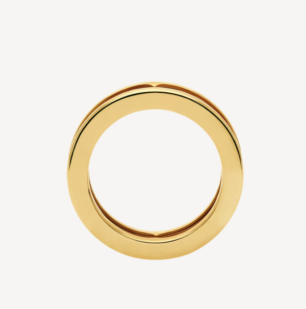 Toxse Zero 1 One-Band With Openwork Logo Spiral Ring - Image 2